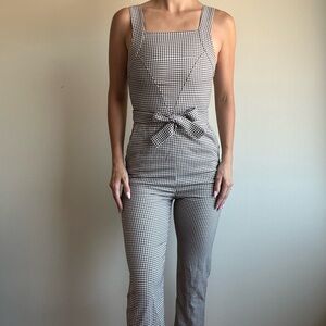 Gingham jumpsuit